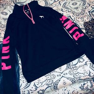 New vs pink pullover